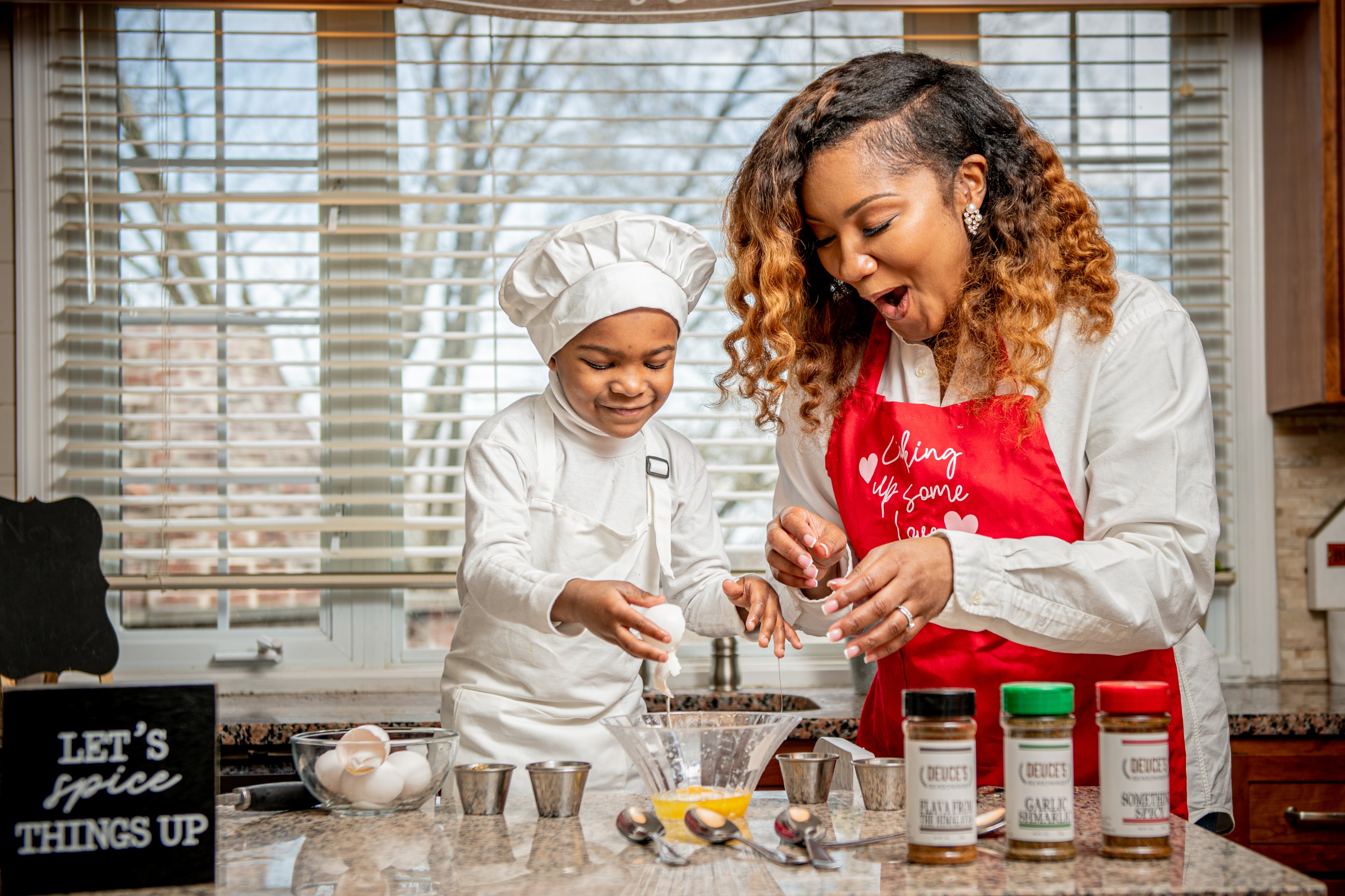 Image of Black Owned Company Cooking Healthy With Seasonings 